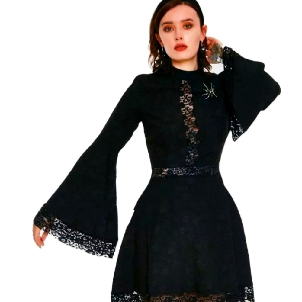 Jawbreaker mini floral lace dress